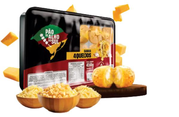 PAO ALHO DO SUL 4QJOS 450G