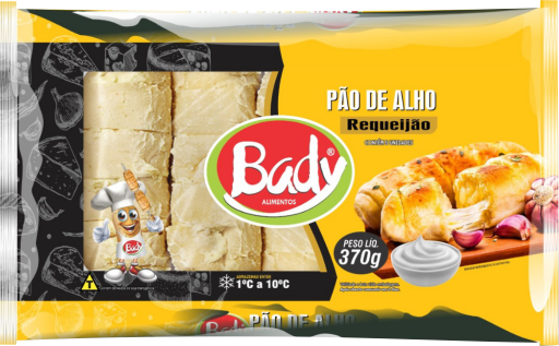 PAO DE ALHO BADY REQUEIJAO 370G