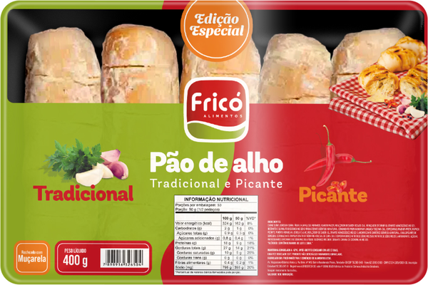 Pao Alho Frico Picante 400gr