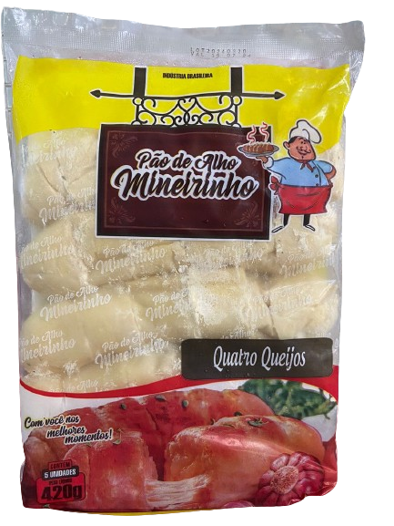 PAO DE ALHO MINEIRINHO 4QJOS 420GR