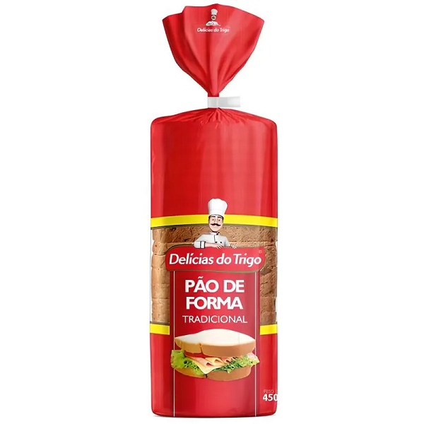 PAO DELICIAS 450G TRADICIONAL