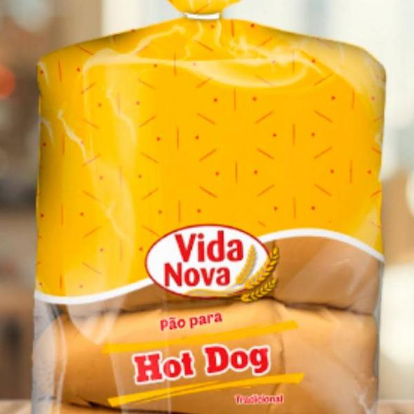 PAO DE HOT DOG VIDA NOVA 450G