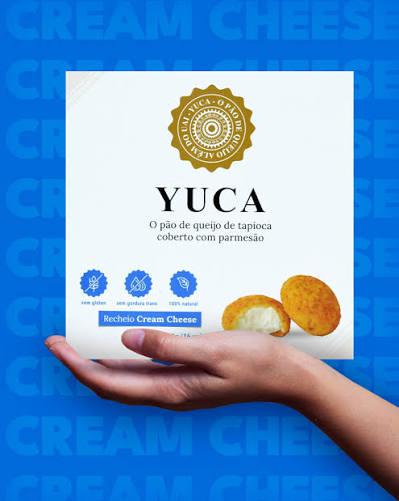 PAO DE QUEIJO DE TAPIOCA COM CREAM CHEESE 300G YUCA