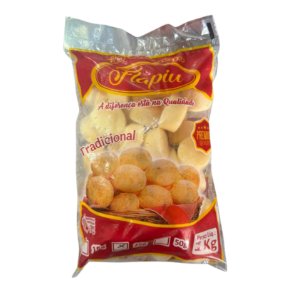 PAO DE QUEIJO FLAPIU CG PCT 1KG