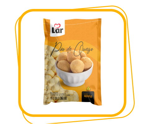 PAO DE QUEIJO LAR 400G