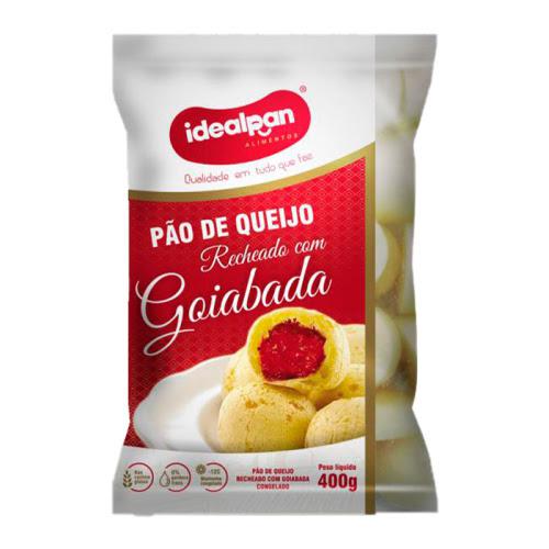 PAO DE QUEIJO IDEALPAN RECH GOIABADA 400G