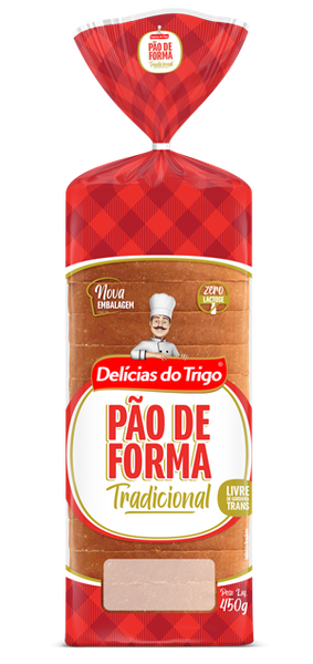 PAO DELICIAS DO TRIGO FORMA 480G