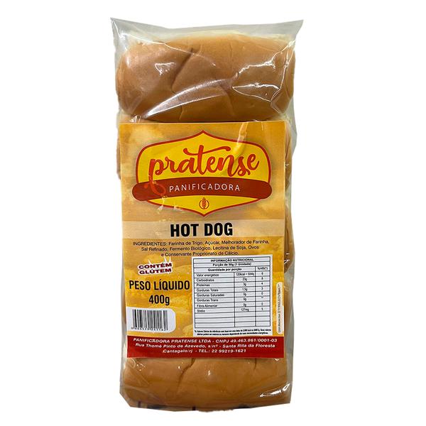 PAO PRATENSE HOT DOG 400G