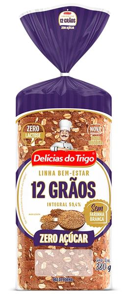 PAO FORMA DEL.TRIGO 380GR 12 GRAOS