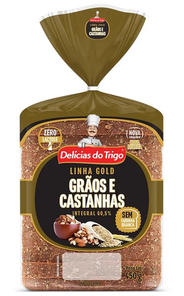 PAO FORMA DEL.TRIGO 450GR GR.CAST