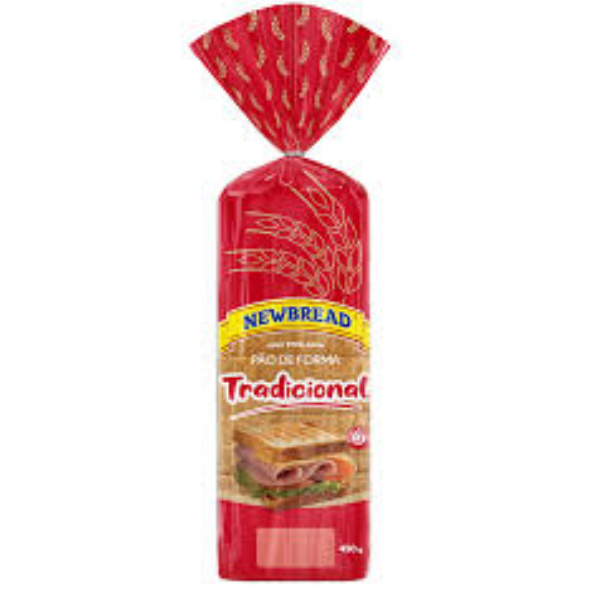 PAO DE FORMA NEWBREAD TRADICIONAL 450G