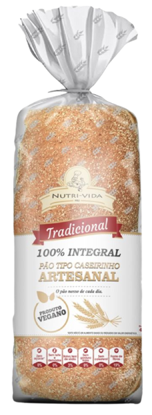 PAO NUTRI VIDA 400G CASEIR 100%