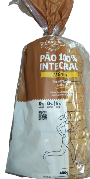 PAO DE FORMA NUTRI VIDA MAIS 400G 12GRAO