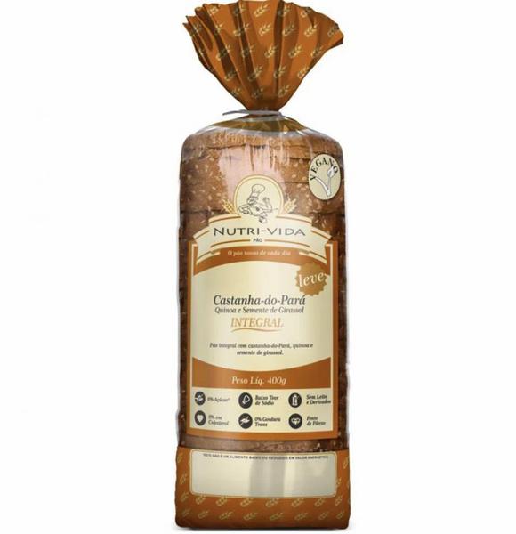 PAO DE FORMA NUTRI VIDA 400G CASTA INTEG