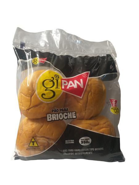 PAO HAMB BRIOCHE 350G GIPAN