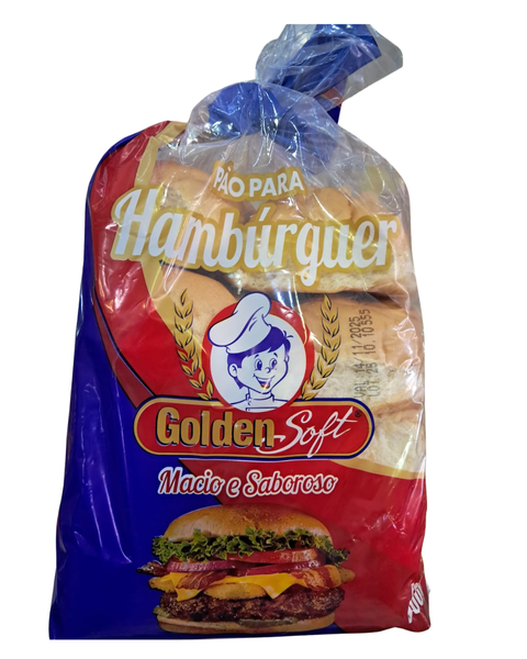 Pao De Hamburguer Golden Soft 600gr
