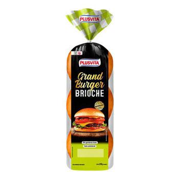 PAO DE HAMBURGUER PLUSVITA BRIOCHE 340G