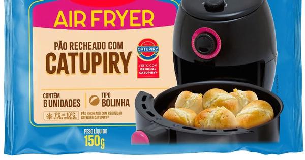 PAO DE ALHO ZINHO AIR FRYER 150G CATUPIRY