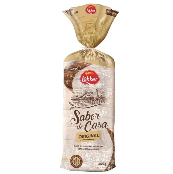 PAO DE FORMA LEKKER 500G SABOR DE CASA O