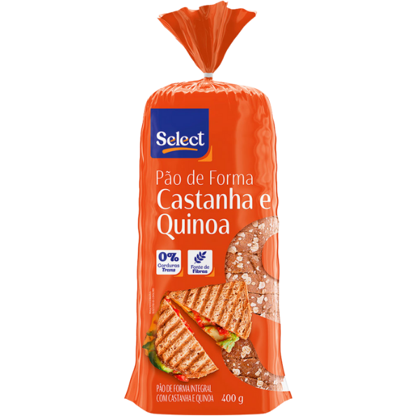 PAO FORMA N SRA FATIMA LINHACA QUINOA 400G