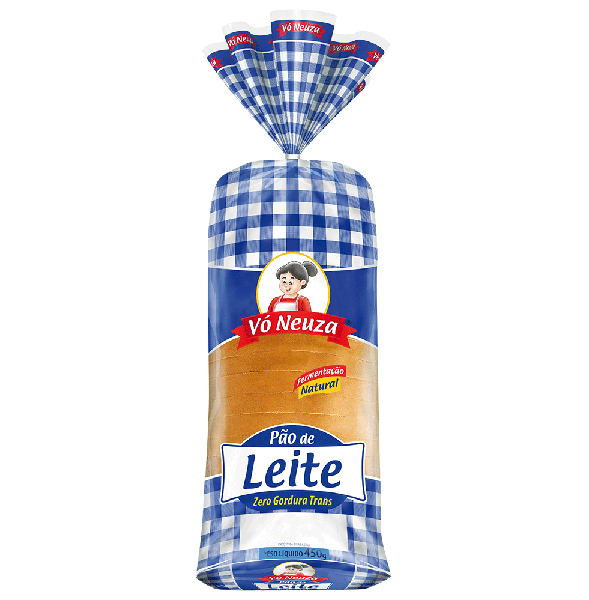 PAO VO NEUZA 450GR LEITE