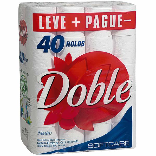 PAP HIG DOBLE FD SOFT 20M C/40