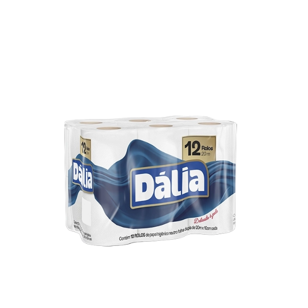 PAPEL HIGIENICO DALIA F.DUPLA 30M 12UN