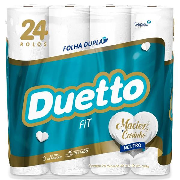 Papel Hig.Duetto C/24 20mt Neutro
