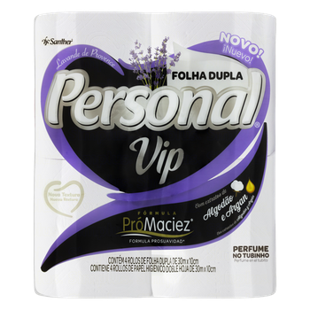 PAPEL HIGIENICO PERSONAL VIP NEUTRO FD 2