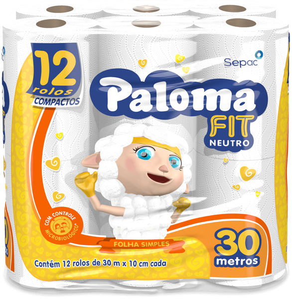 PAPEL HIG PALOMA FS 60M L12P11 NEUTRO