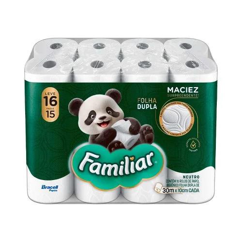 Papel Higiênico FD Neutro L16Pg15 Familiar 480m