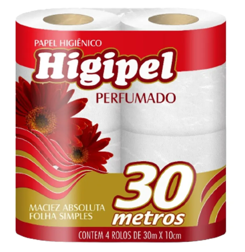 PAPEL HIG HIGIPEL PERFUM C/4RL 30M