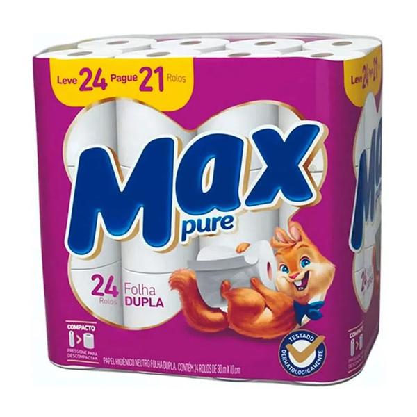 PAPEL HIGIENICO MAX NEUTRO 30MT 24X