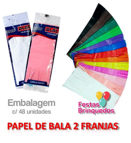 PAPEL SEDA P/ BALAS DEC BRINK FEST C/48