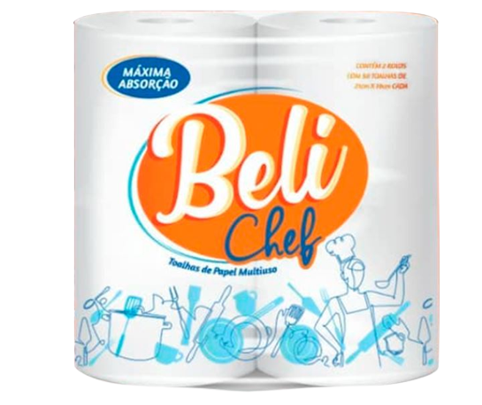 PAPEL TOALHA BELI CHEFF C/ 2UN