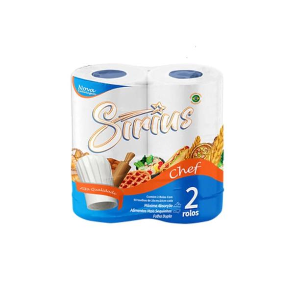 PAPEL TOALHA SIRIUS CHEF 02UN
