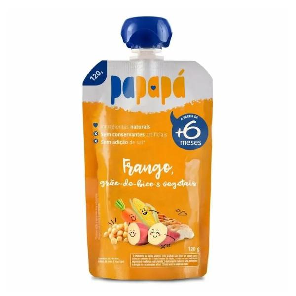 PAPINHA PAPAPA FRANGO GRAO BICO E VEG 100GR