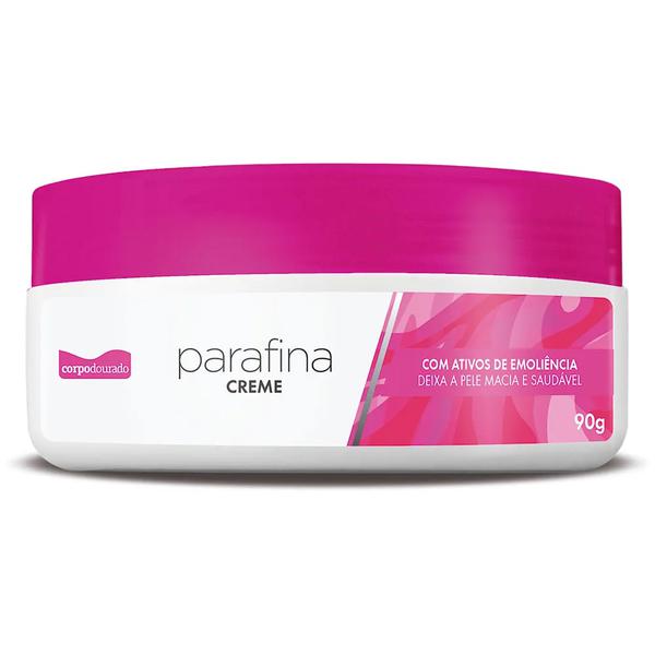 PARAFINA CREME CORPO DOURADO 90G