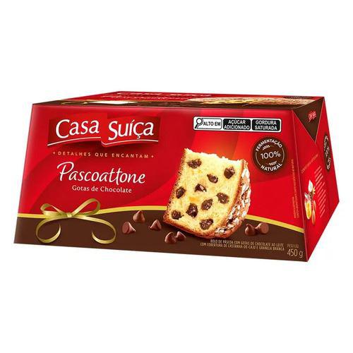 PASCOATTONE CASA SUICA TRAD. GOTAS CHOCO. 450GR