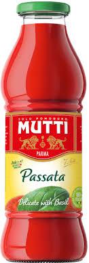 PASSATA TOMATE MUTTI BASILICO 400G