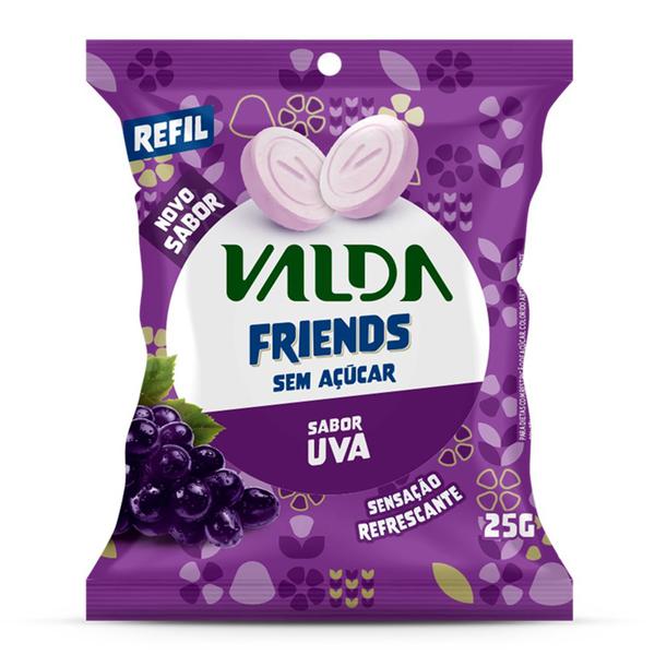 Pastilha Valda Friends S/ Acucar 25g Uva