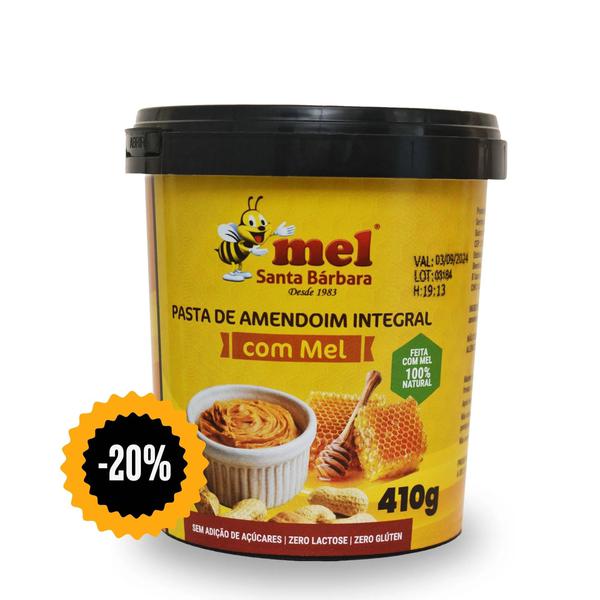 PASTA AMEDOIM C/ MEL SANTA BARBARA 410G