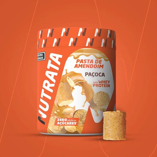 PASTA DE AMENDOIM NUTRATA PACOCA COM WHEY PROTEIN 600G