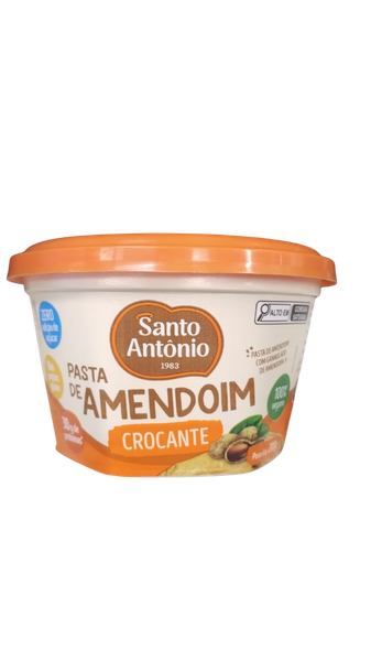 PASTA DE AMENDOIM CROCANTE 200G SANTO ANTONIO