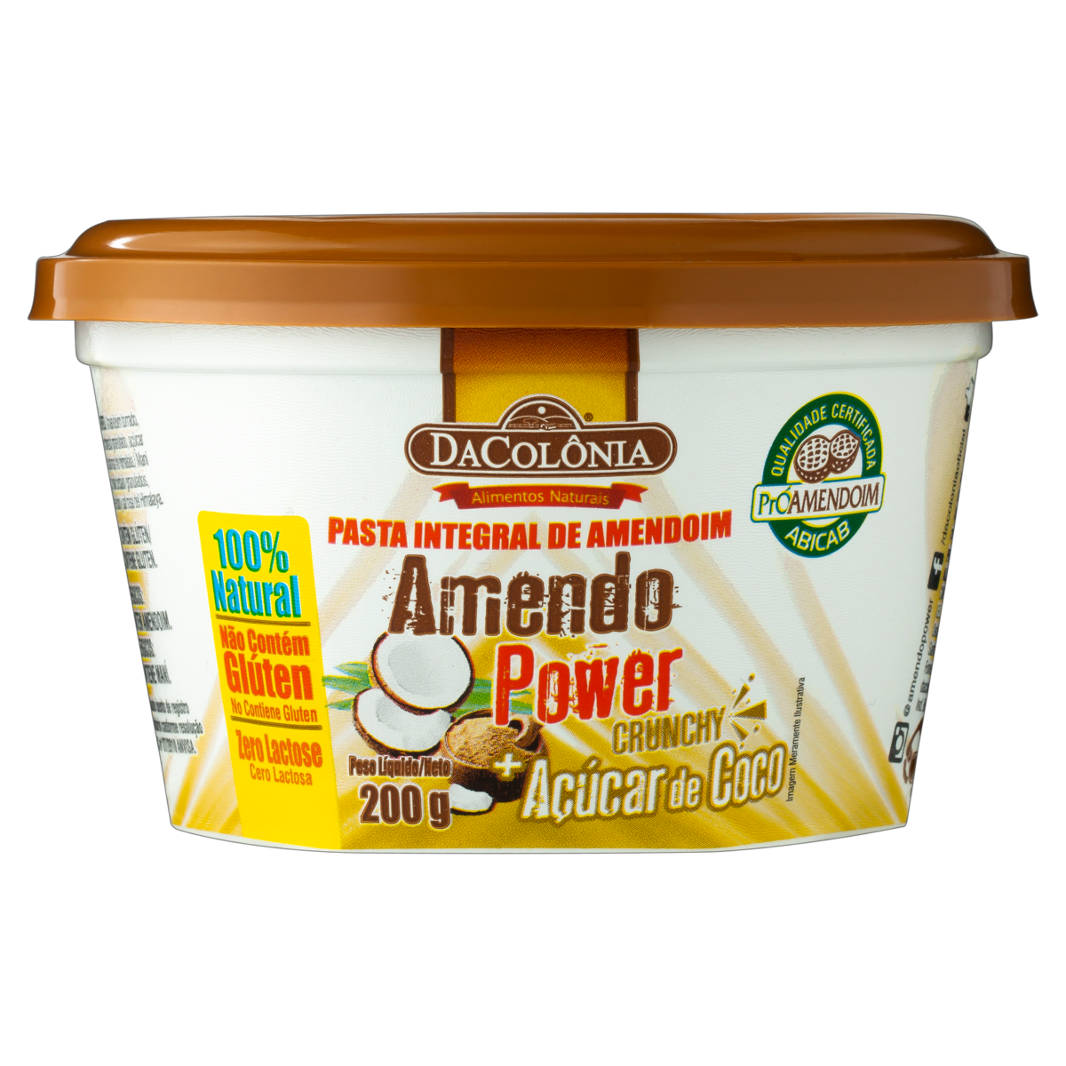 AMENDOPOWER DA COLONIA ACUC COCO 200G
