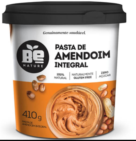 PASTA AMENDOIM BE NATURE 410G INTEGRAL