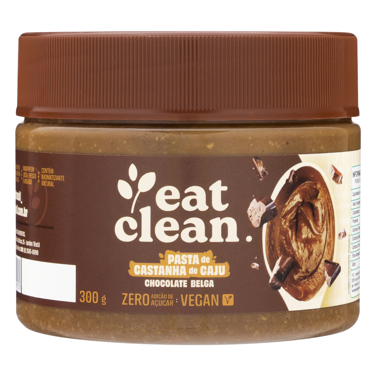PASTA CAST CAJU EAT CLEAN 300G CHOC BELG