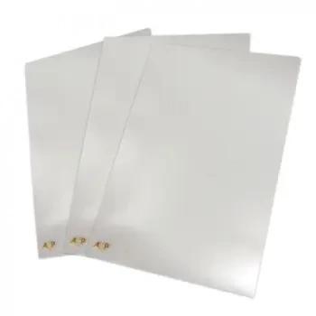 PASTA EM L A4 CRISTAL UN