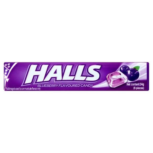 DROPS HALLS 28G BLUEBERRY