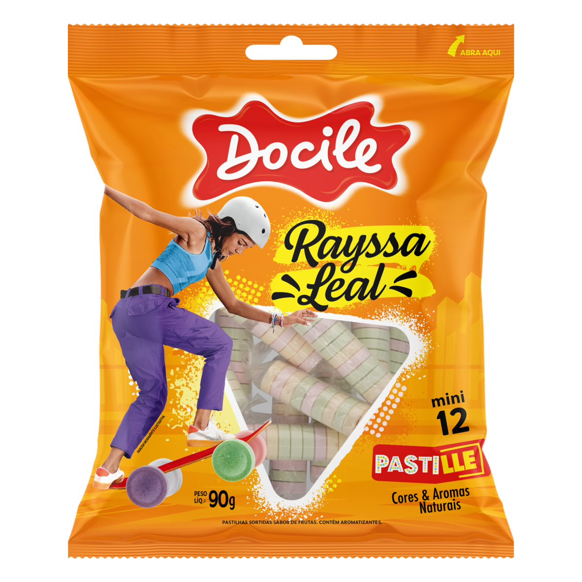 PASTILHA RAYSSA MINI 90G